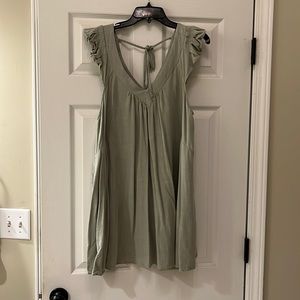 Promesa Sage Green Mini Dress
